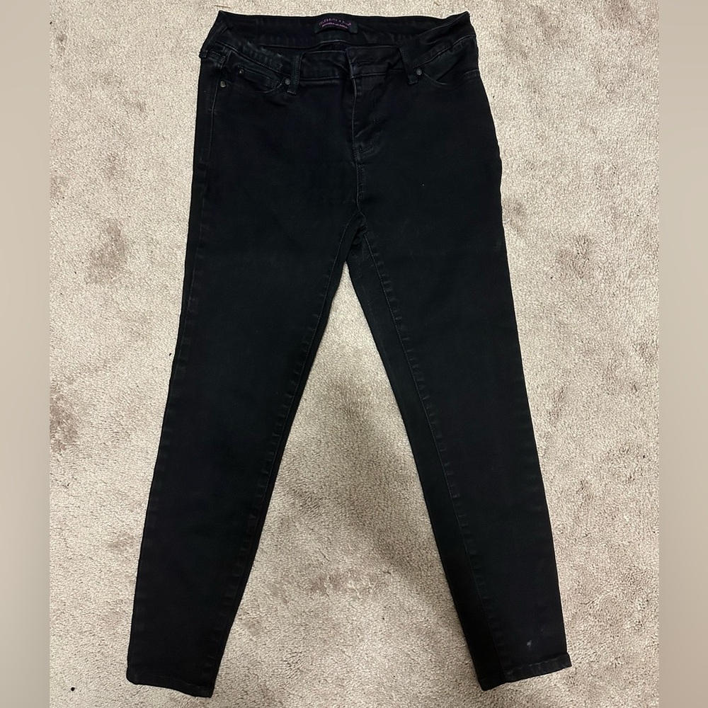 Celebrity Pink Skinny Jeans (Black, Size 5/27)